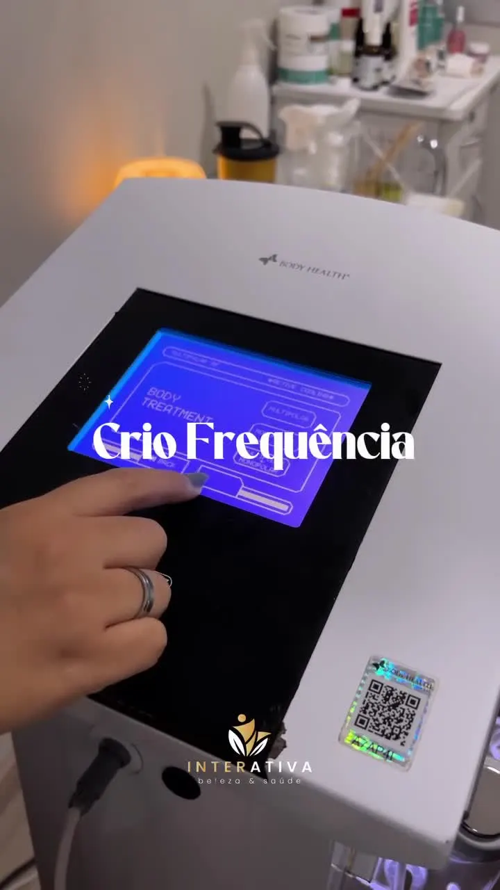 Tecnologia de criofrequência na Interativa